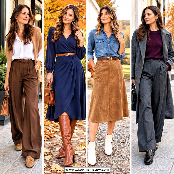 20 Fall Picture Outfits for Women: Chic Autumn Photo Looks