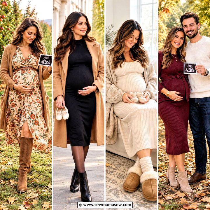 20 Fall Pregnancy Announcement Outfit Ideas Sweet Photo Looks