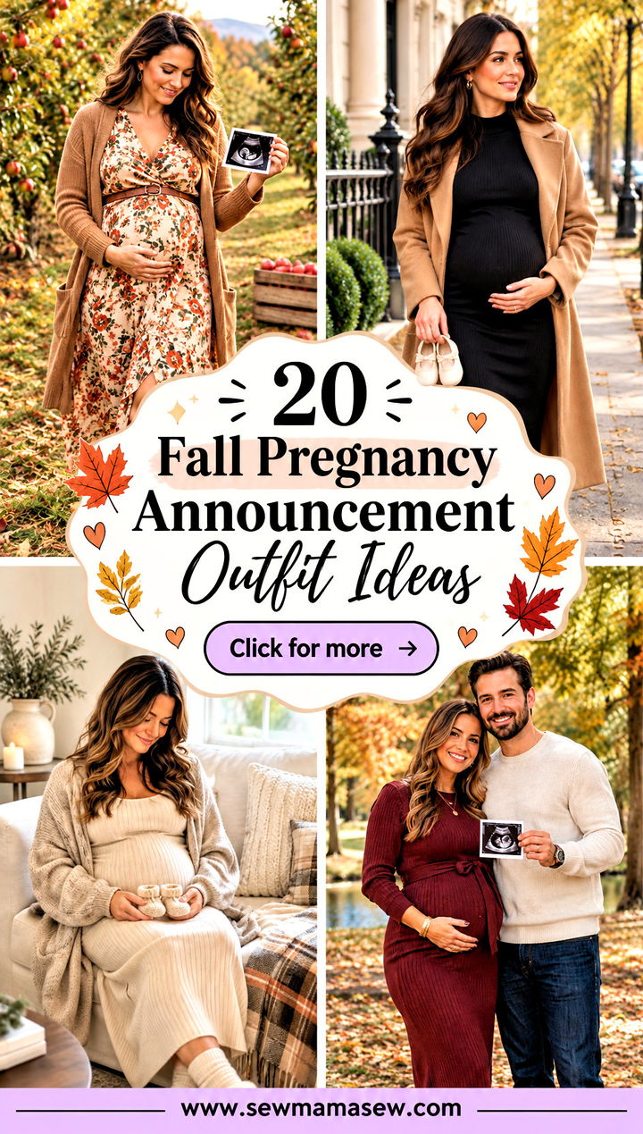 20 Fall Pregnancy Announcement Outfit Ideas Sweet Photo Looks - 20 Fall Pregnancy Announcement Outfit Ideas: Sweet Photo Looks