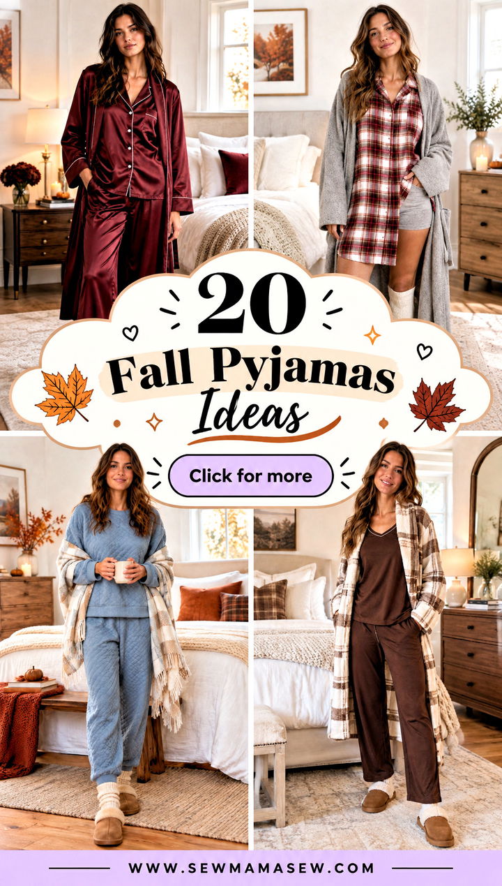 20 Fall Pyjamas Ideas for Cozy Evenings and Restful Weekends - 20 Fall Pyjamas Ideas for Cozy Evenings and Restful Weekends