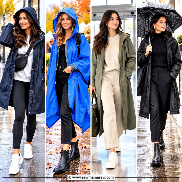 20 Fall Rain Outfit Ideas for Cozy, Stylish Wet-Weather Days
