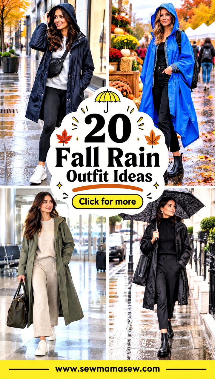 20 Fall Rain Outfit Ideas for Cozy Stylish Wet-Weather Days - 20 Fall Rain Outfit Ideas for Cozy, Stylish Wet-Weather Days