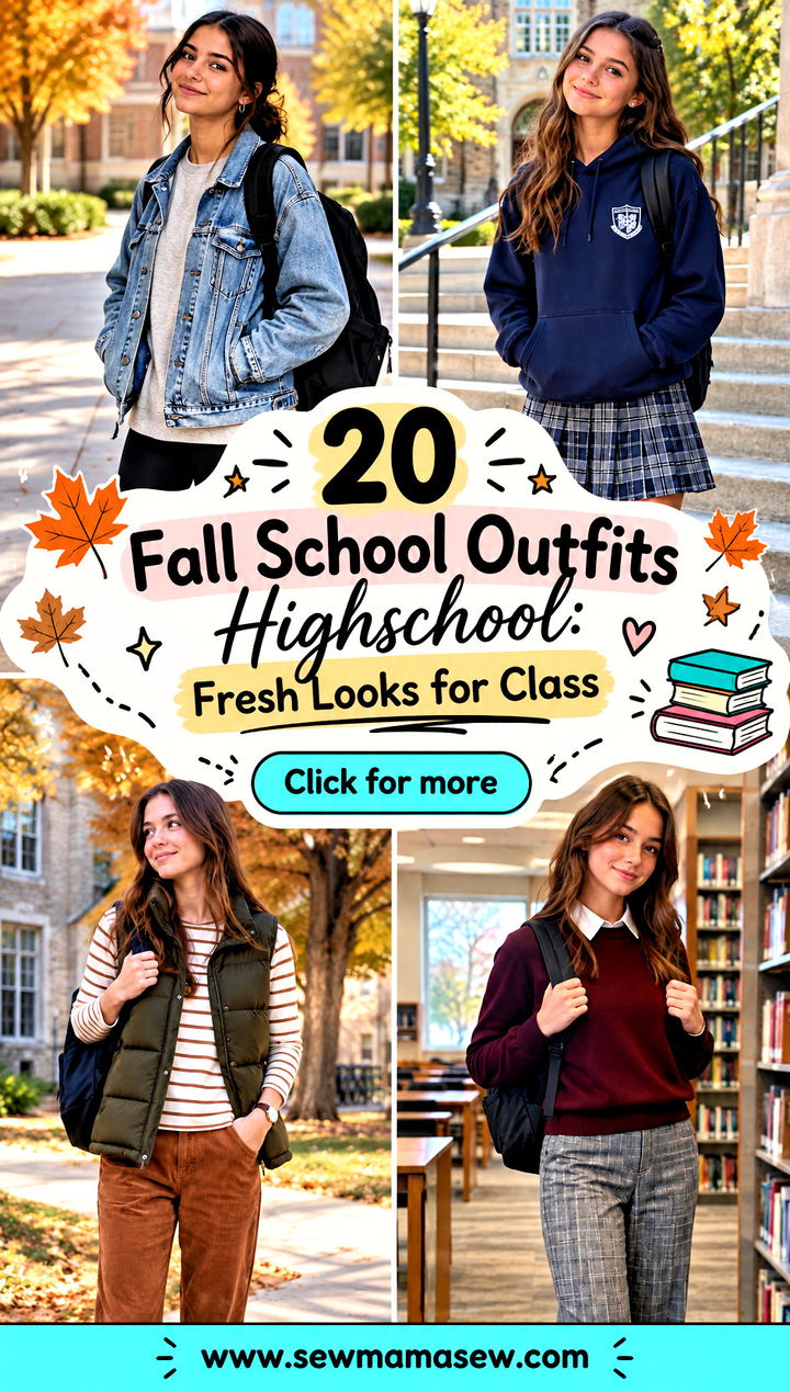 20 Fall School Outfits Highschool Fresh Looks for Class - 20 Fall School Outfits Highschool: Fresh Looks for Class