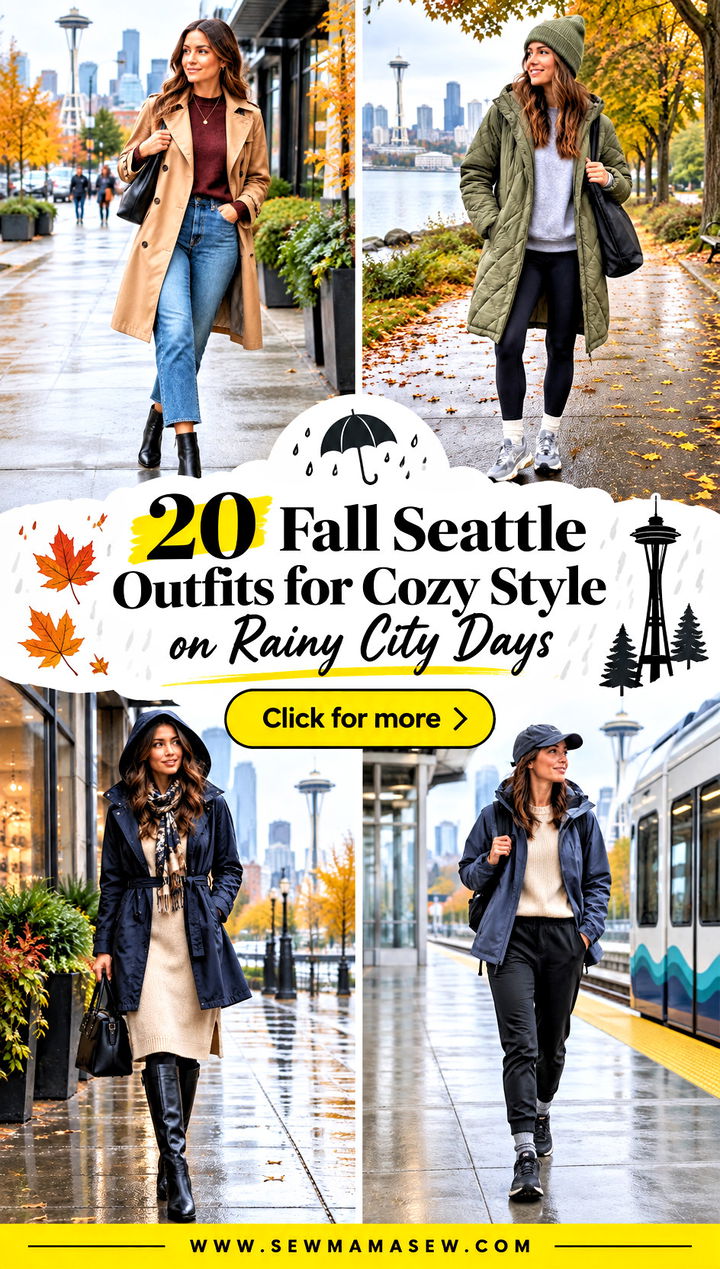 20 Fall Seattle Outfits for Cozy Style on Rainy City Days - 20 Fall Seattle Outfits for Cozy Style on Rainy City Days