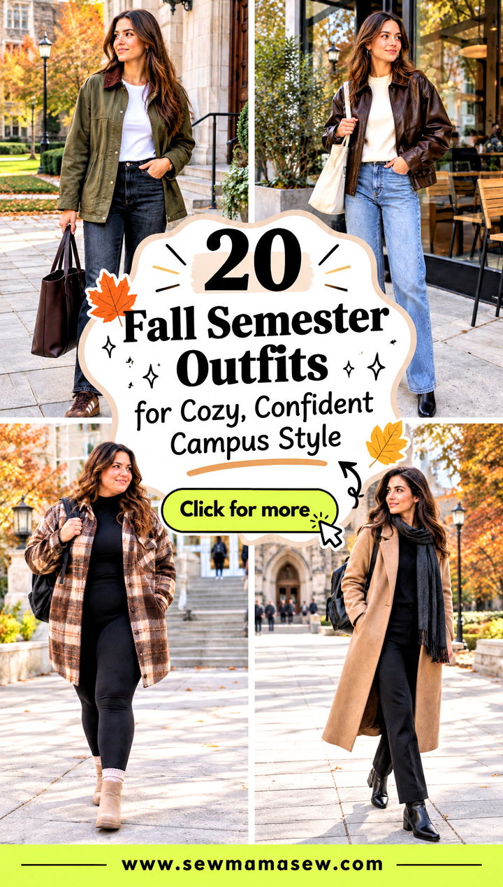 20 Fall Semester Outfits for Cozy Confident Campus Style - 20 Fall Semester Outfits for Cozy, Confident Campus Style