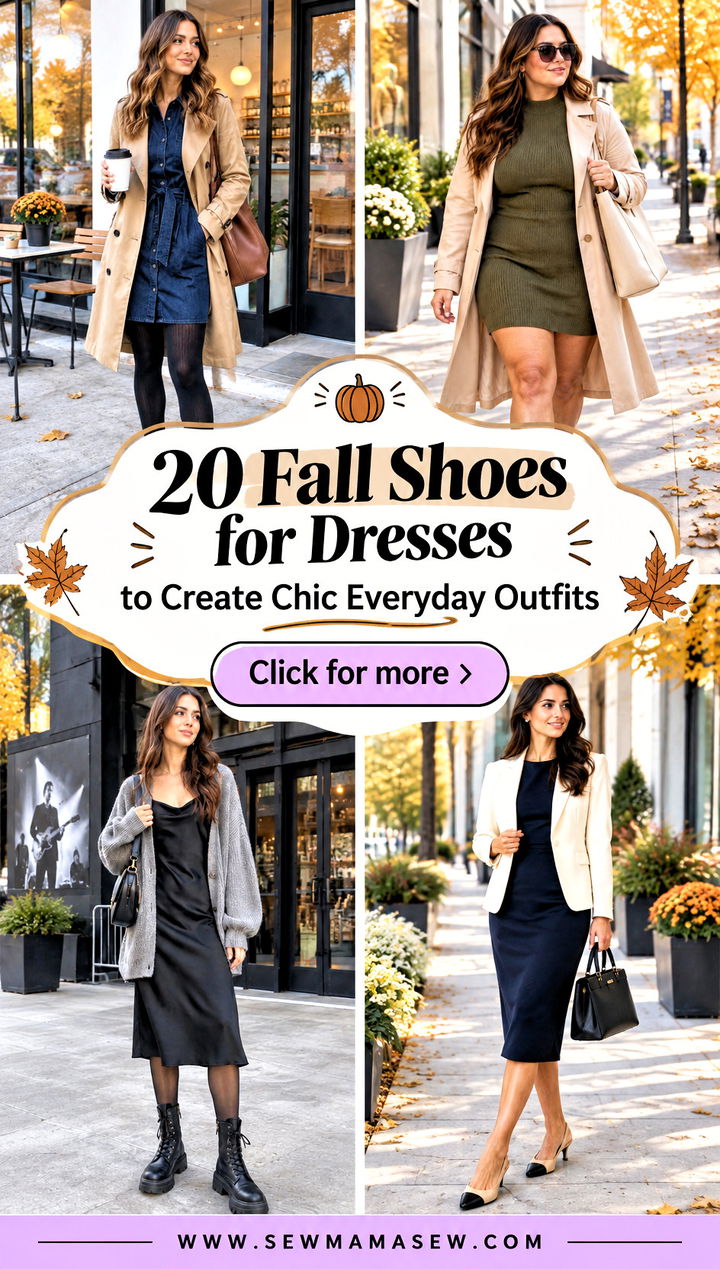 20 Fall Shoes for Dresses to Create Chic Everyday Outfits - 20 Fall Shoes for Dresses to Create Chic Everyday Outfits