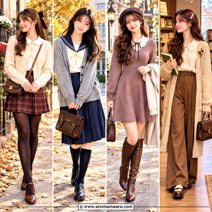 20 Fall Shoujo Outfits for Dreamy, Romantic Everyday Style