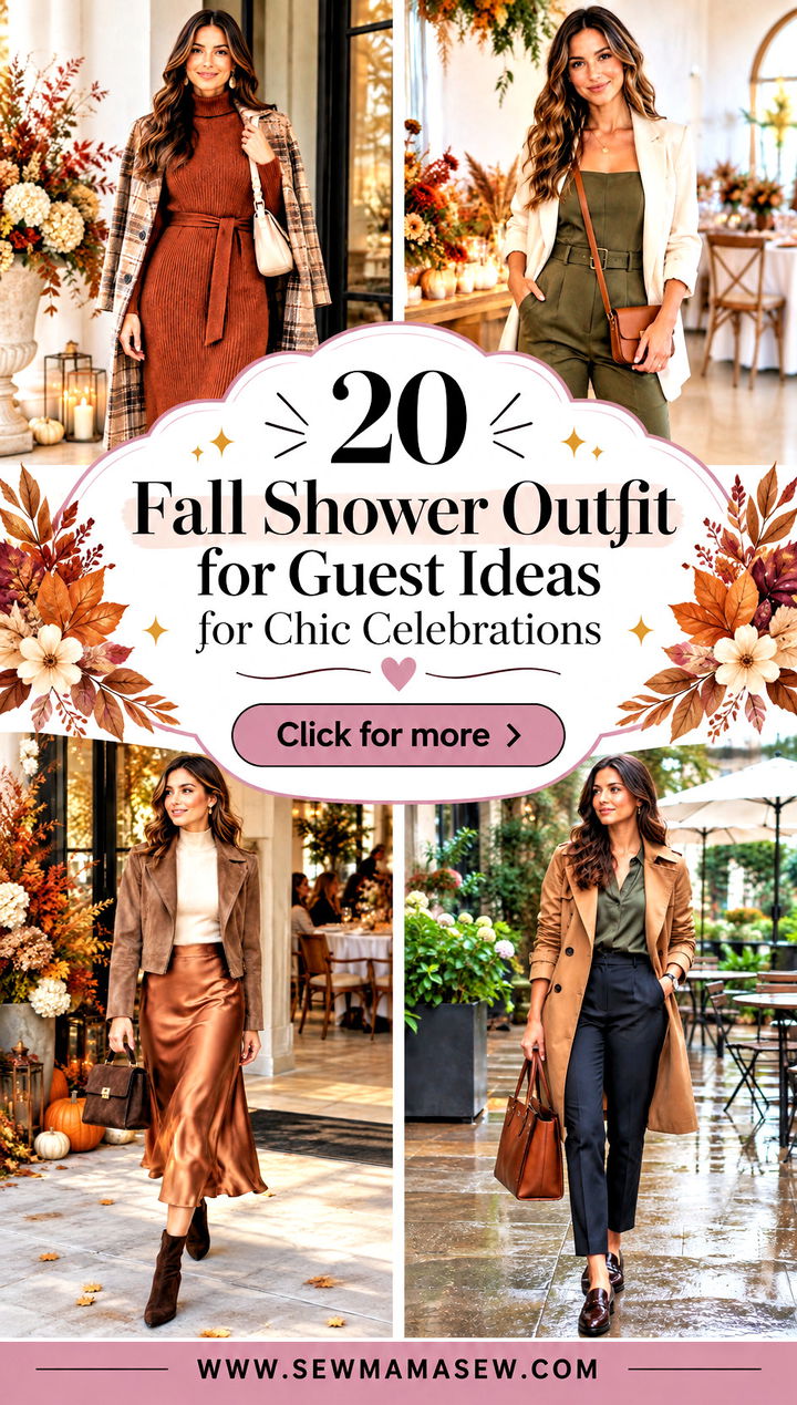 20 Fall Shower Outfit for Guest Ideas for Chic Celebrations - 20 Fall Shower Outfit for Guest Ideas for Chic Celebrations
