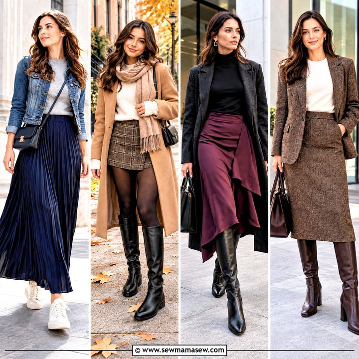 20 Fall Skirt Ideas for Cozy Layers and Chic Everyday Looks