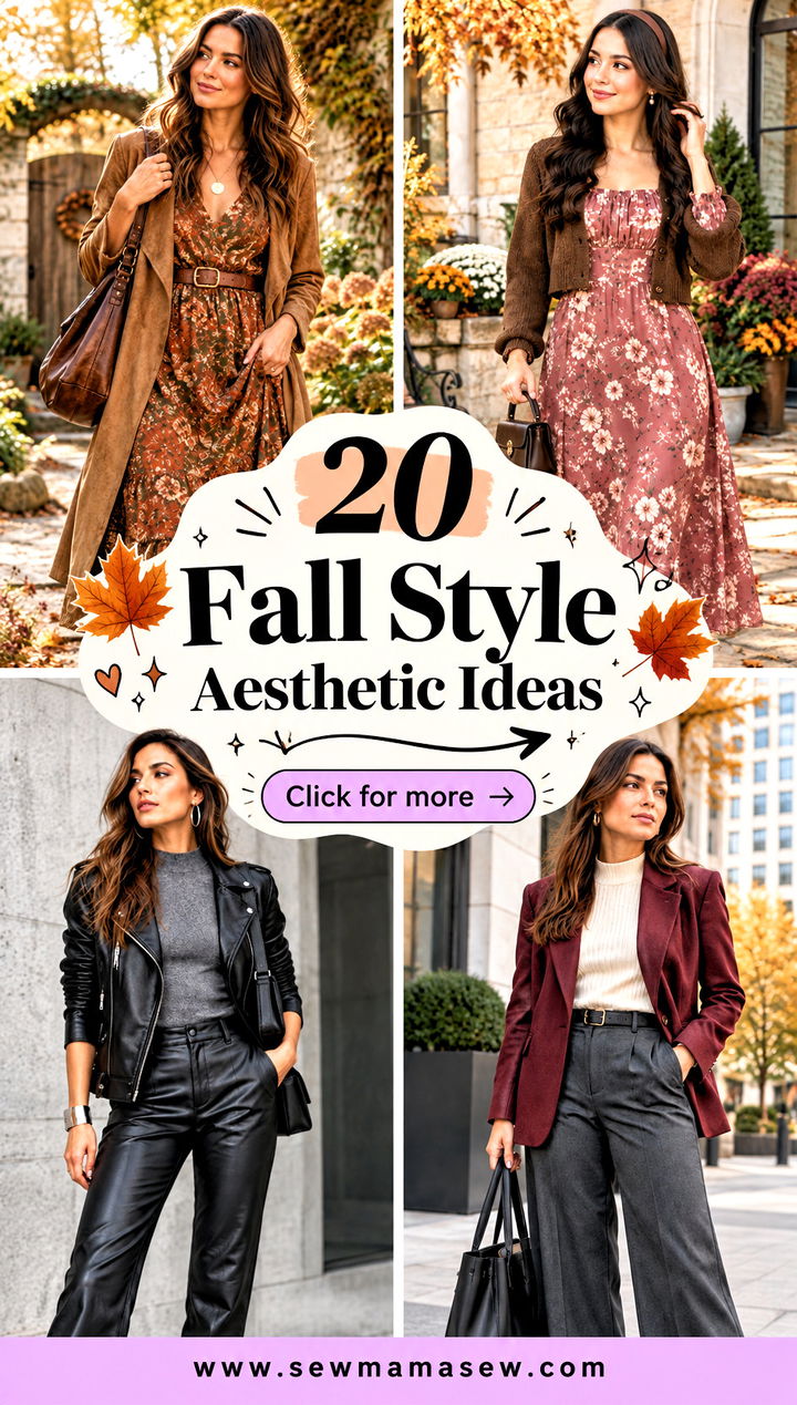 20 Fall Style Aesthetic Ideas for a Cozy Wardrobe Refresh - 20 Fall Style Aesthetic Ideas for a Cozy Wardrobe Refresh