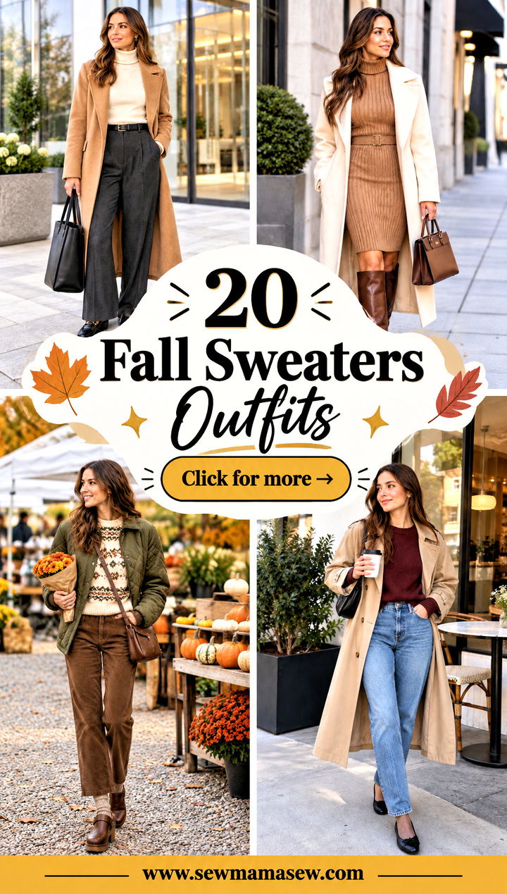 20 Fall Sweaters Outfits for Cozy Days and Chic Layering - 20 Fall Sweaters Outfits for Cozy Days and Chic Layering