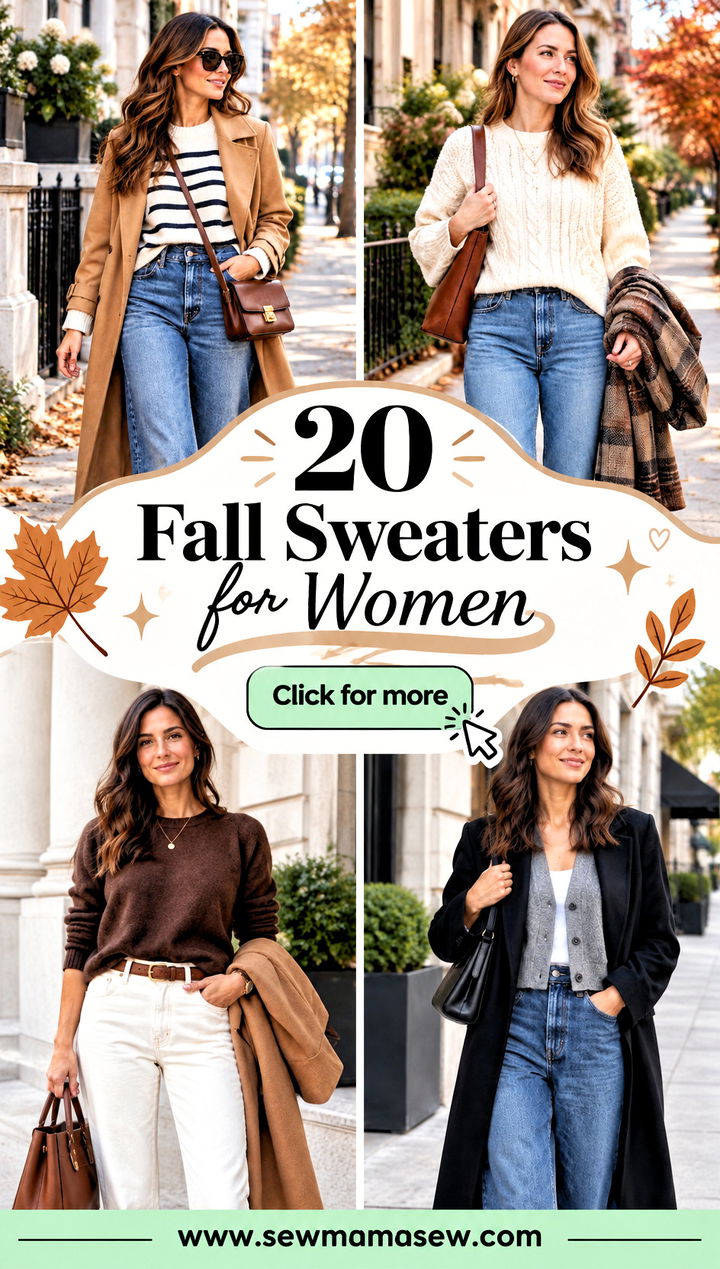 20 Fall Sweaters for Women for a Cozy Stylish Seasonal Wardrobe - 20 Fall Sweaters for Women for a Cozy, Stylish Seasonal Wardrobe