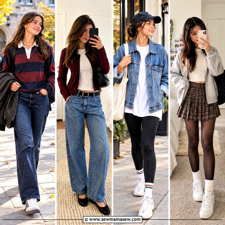 20 Fall Teen Girl Outfits for Cute, Confident School Days