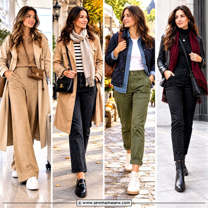 20 Fall Travel Wardrobe Ideas for Effortless Autumn Trips
