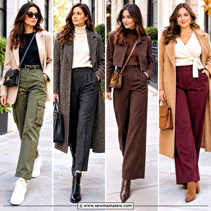 20 Fall Trousers Outfit Ideas for Chic Everyday Dressing