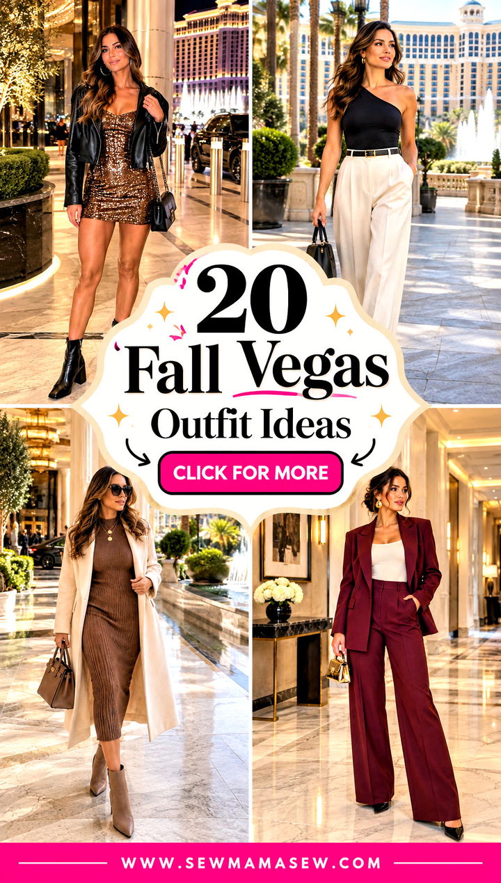 20 Fall Vegas Outfit Ideas for Glam Nights and City Days - 20 Fall Vegas Outfit Ideas for Glam Nights and City Days