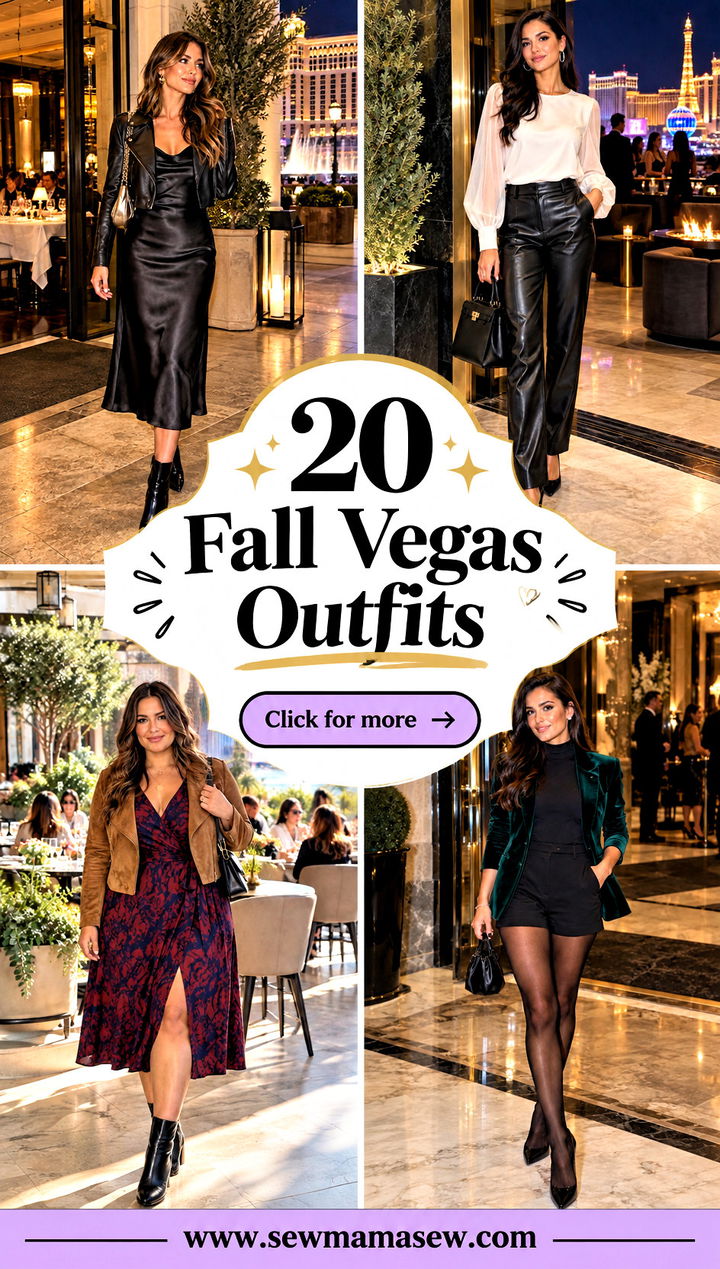 20 Fall Vegas Outfits for Chic Days and Dazzling Nights Out - 20 Fall Vegas Outfits for Chic Days and Dazzling Nights Out
