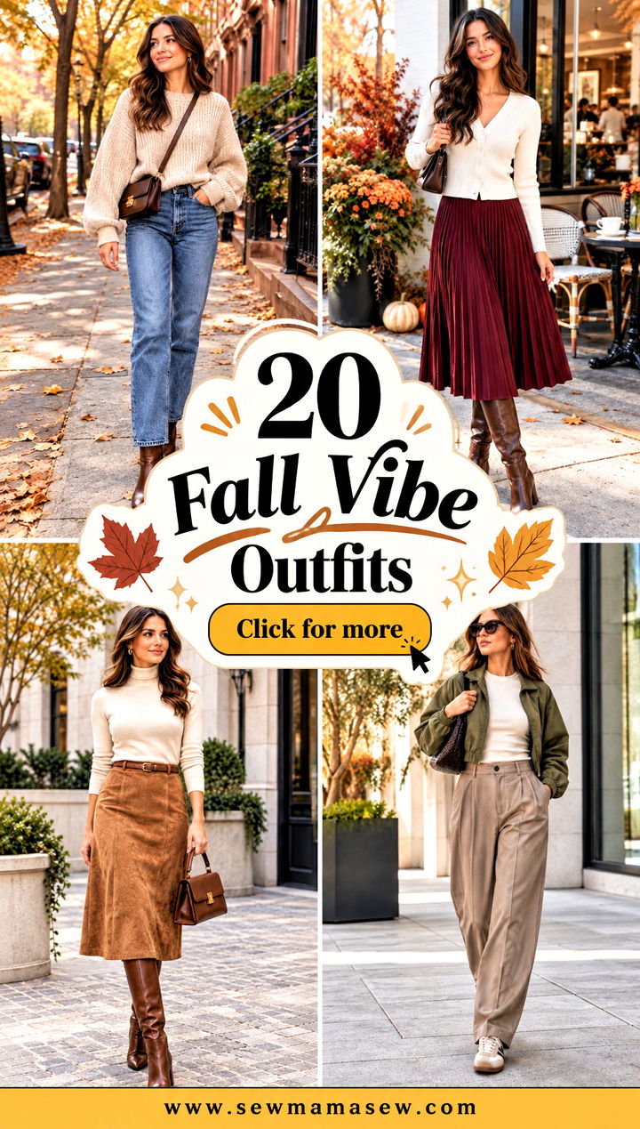 20 Fall Vibe Outfits for Cozy Coffee Dates and Crisp Days - 20 Fall Vibe Outfits for Cozy Coffee Dates and Crisp Days