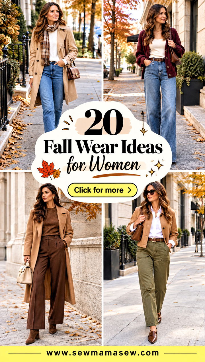 20 Fall Wear Ideas for Women Chic Layers for Busy Days - 20 Fall Wear Ideas for Women: Chic Layers for Busy Days
