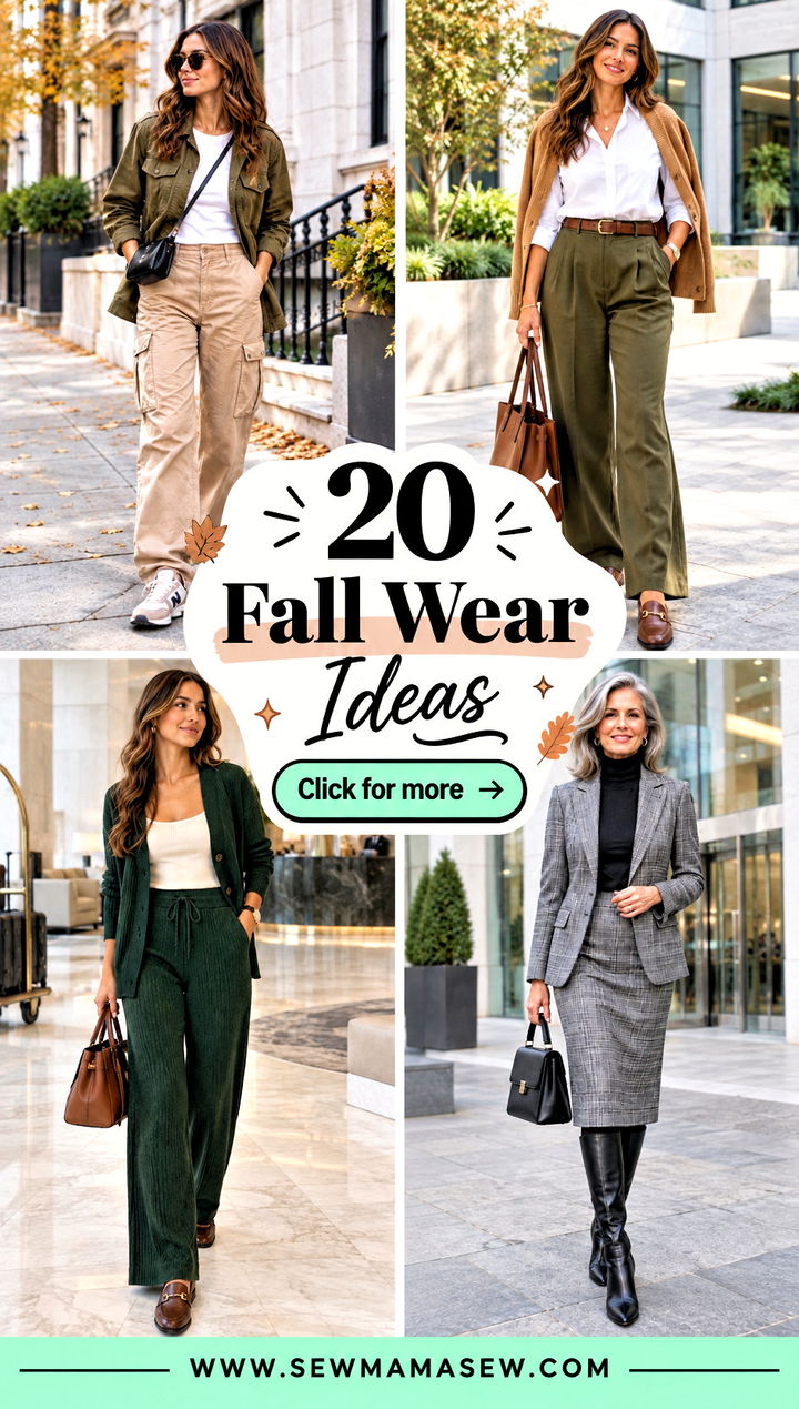 20 Fall Wear Ideas for a Cozy Stylish Everyday Wardrobe - 20 Fall Wear Ideas for a Cozy, Stylish Everyday Wardrobe