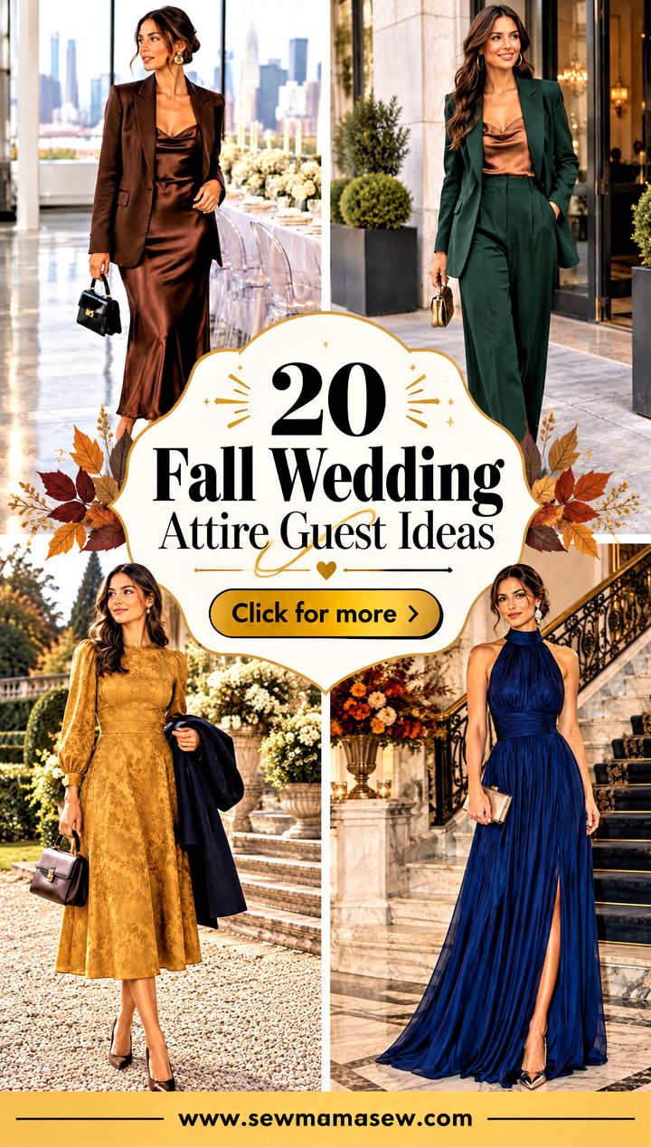 20 Fall Wedding Attire Guest Ideas for Elegant Autumn Looks - 20 Fall Wedding Attire Guest Ideas for Elegant Autumn Looks