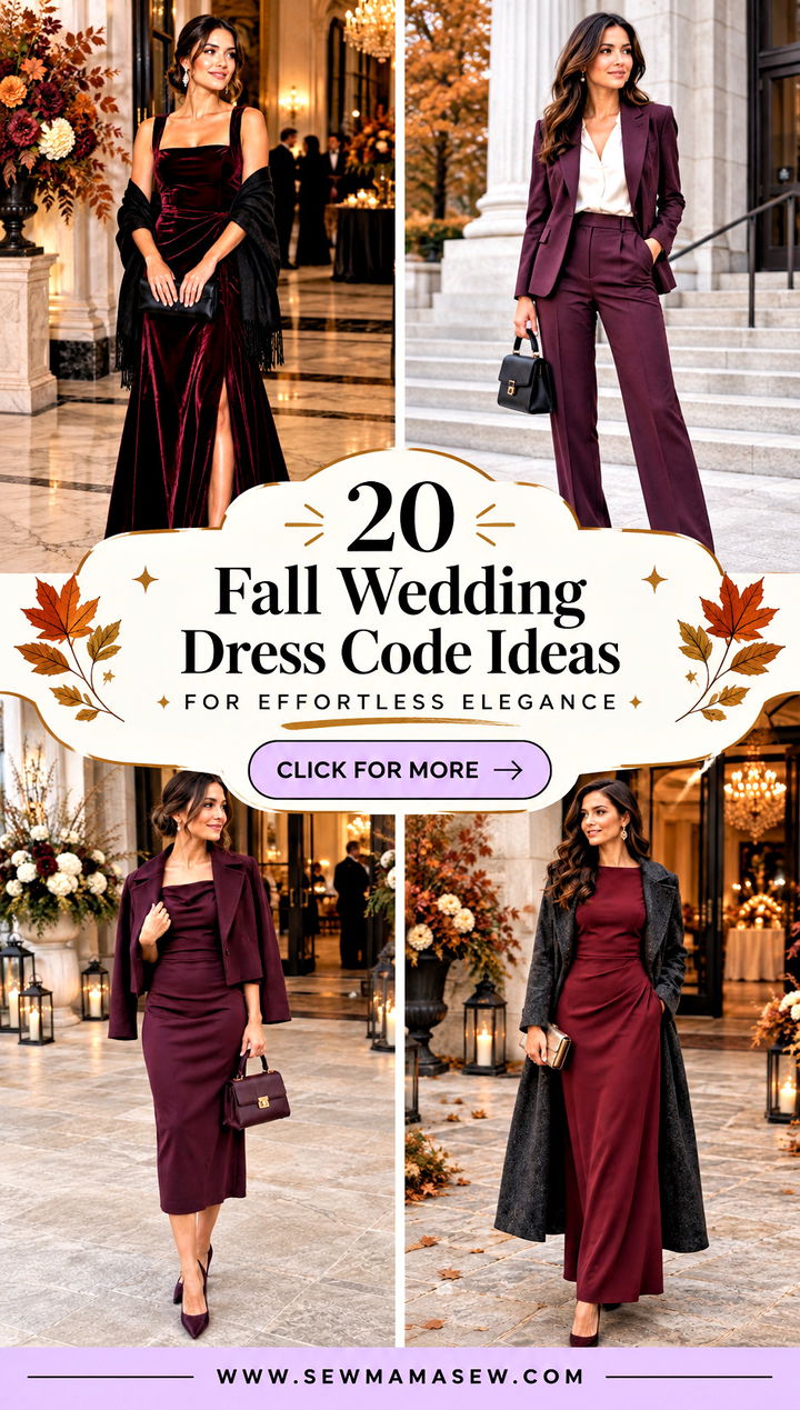 20 Fall Wedding Dress Code Ideas for Effortless Elegance - 20 Fall Wedding Dress Code Ideas for Effortless Elegance