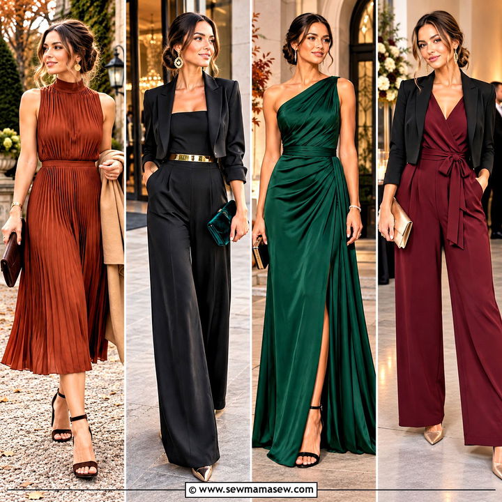 20 Fall Wedding Guest Outfit October Ideas for Autumn Charm
