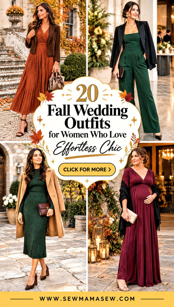 20 Fall Wedding Outfits for Women Who Love Effortless Chic - 20 Fall Wedding Outfits for Women Who Love Effortless Chic