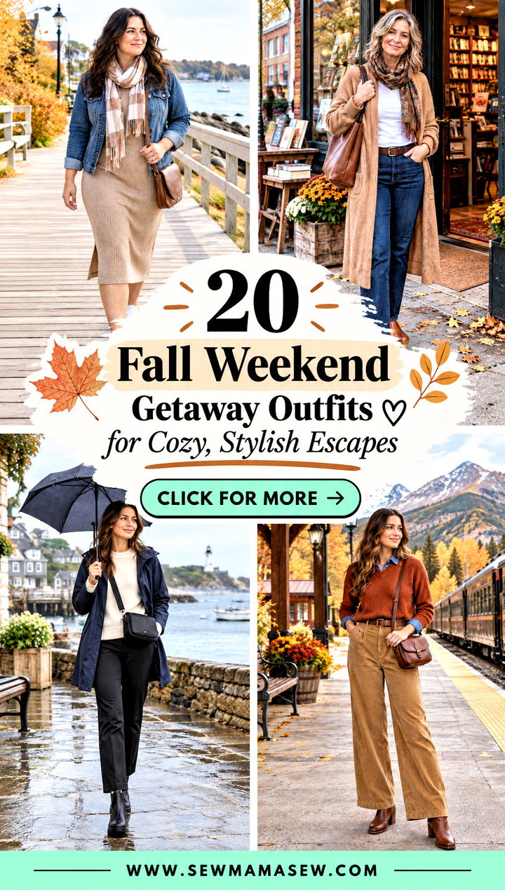 20 Fall Weekend Getaway Outfits for Cozy Stylish Escapes - 20 Fall Weekend Getaway Outfits for Cozy, Stylish Escapes