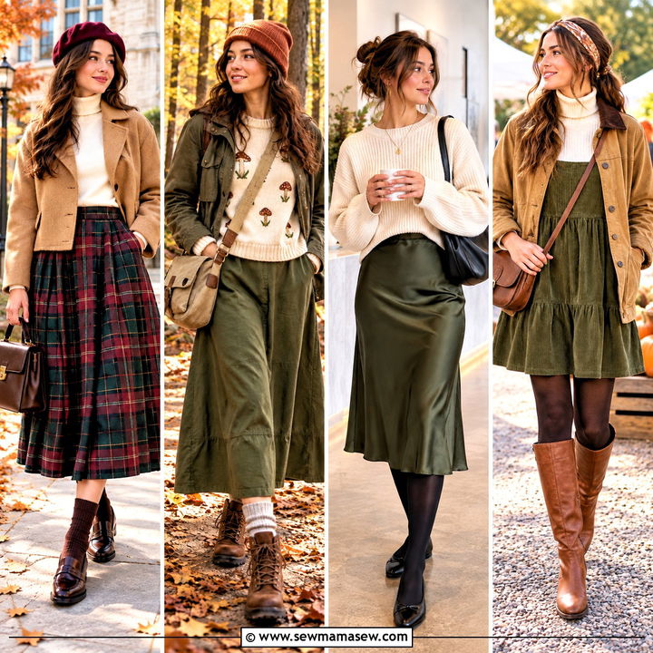 20 Fall Whimsical Outfit Ideas for Cozy, Playful Daily Style