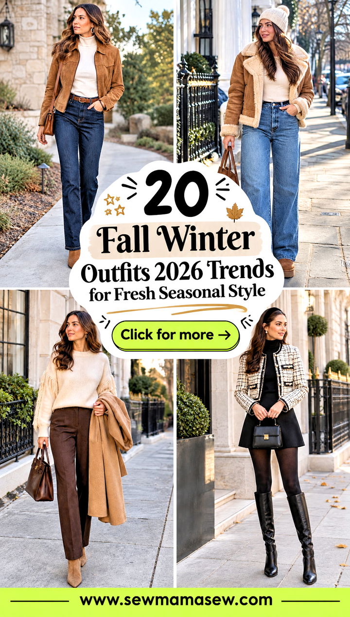 20 Fall Winter Outfits 2026 Trends for Fresh Seasonal Style - 20 Fall Winter Outfits 2026 Trends for Fresh Seasonal Style