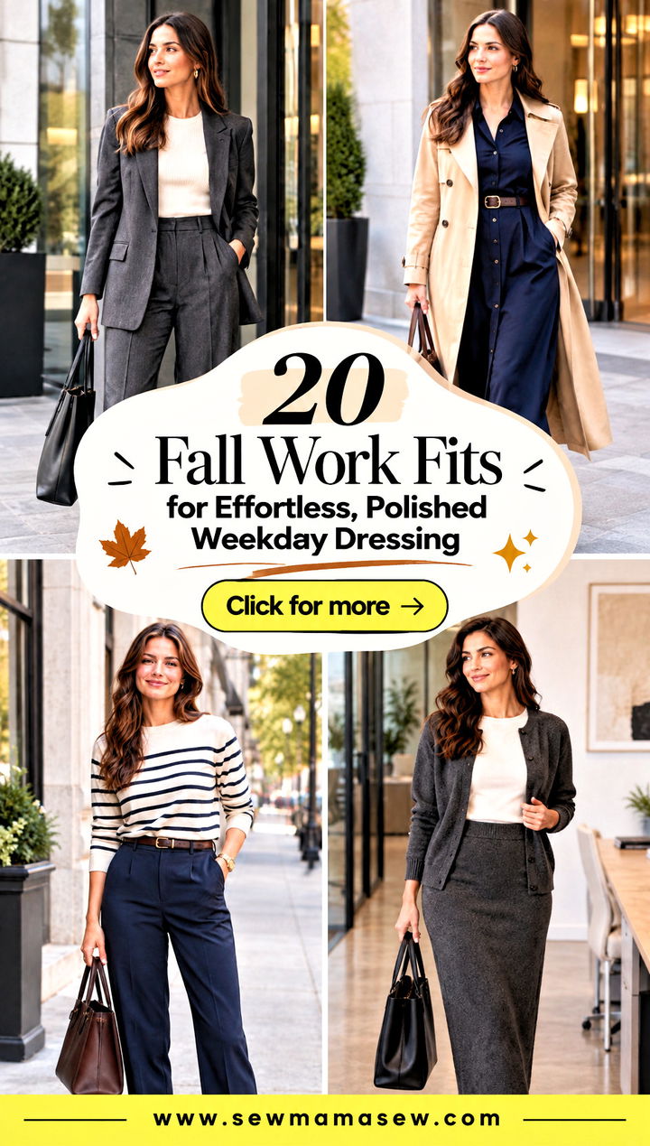 20 Fall Work Fits for Effortless Polished Weekday Dressing - 20 Fall Work Fits for Effortless, Polished Weekday Dressing