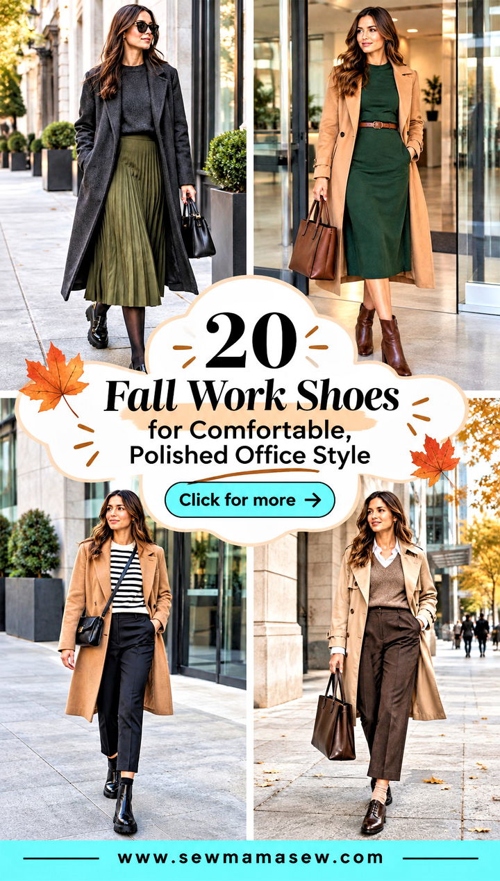20 Fall Work Shoes for Comfortable Polished Office Style - 20 Fall Work Shoes for Comfortable, Polished Office Style