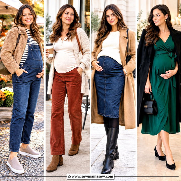 20 Fallwinter Pregnancy Outfits for Cozy, Stylish Moms-to-Be