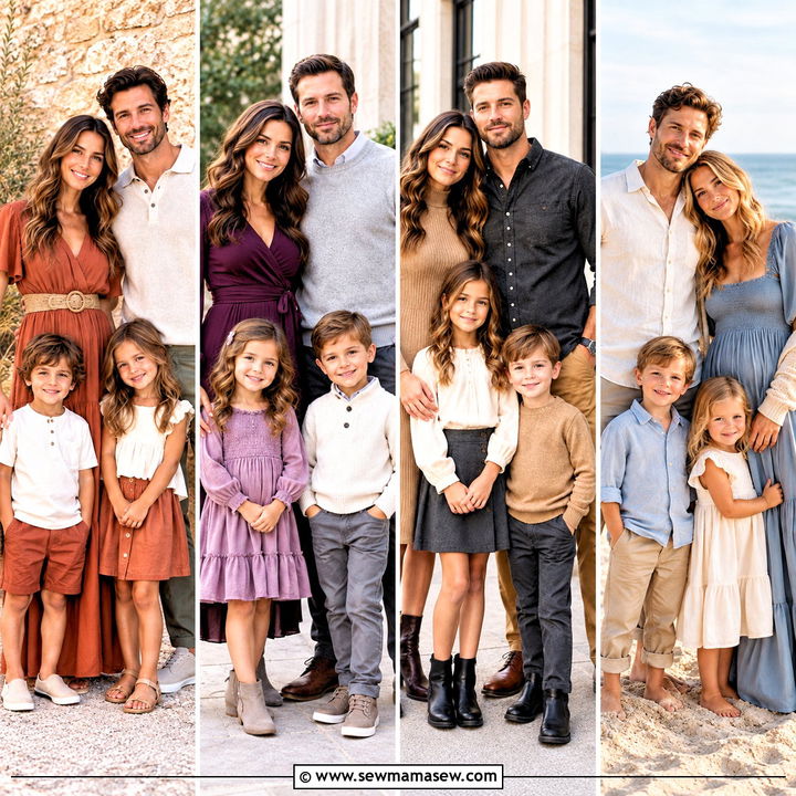 20 Family Photo Outfits September for Warm, Timeless Photos