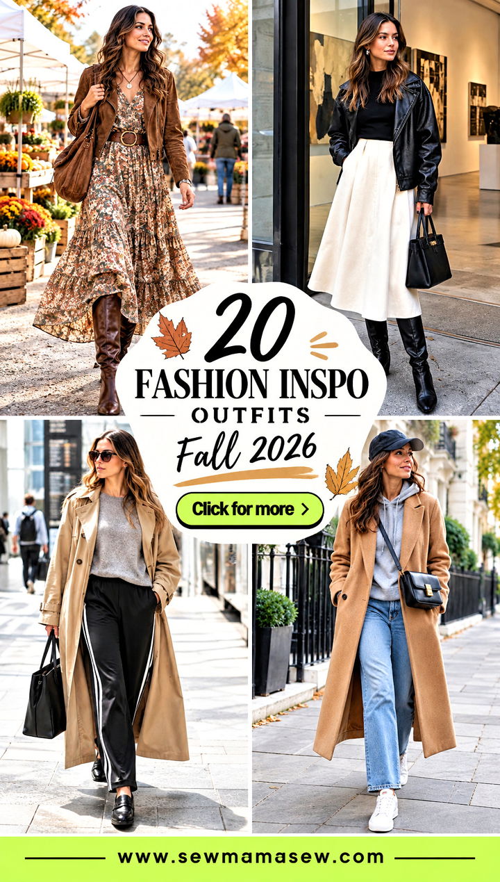 20 Fashion Inspo Outfits Fall 2026 for a Fresh Seasonal Look - 20 Fashion Inspo Outfits Fall 2026 for a Fresh Seasonal Look