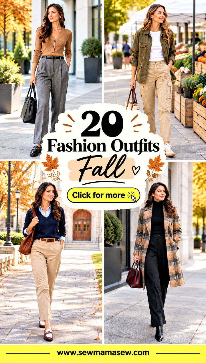 20 Fashion Outfits Fall for Effortless Cozy Everyday Style - 20 Fashion Outfits Fall for Effortless, Cozy Everyday Style