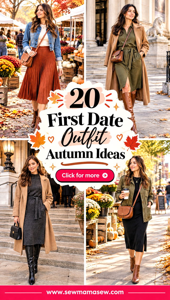 20 First Date Outfit Autumn Ideas for a Confident Cozy Look - 20 First Date Outfit Autumn Ideas for a Confident Cozy Look