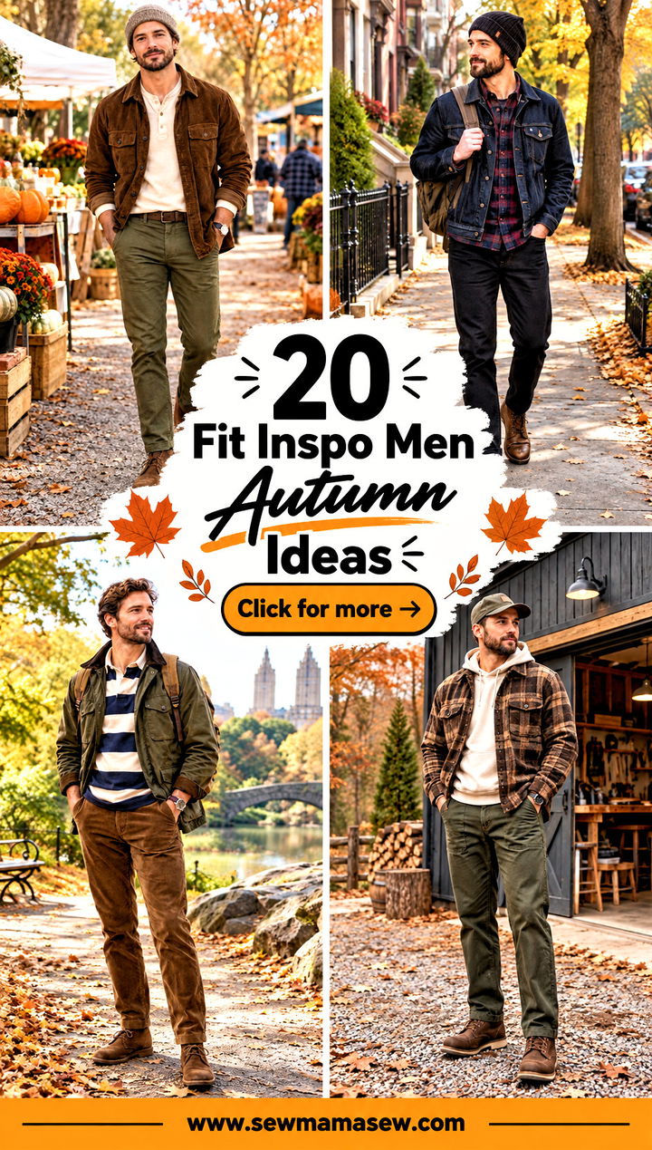 20 Fit Inspo Men Autumn Ideas for Effortless Everyday Style - 20 Fit Inspo Men Autumn Ideas for Effortless Everyday Style