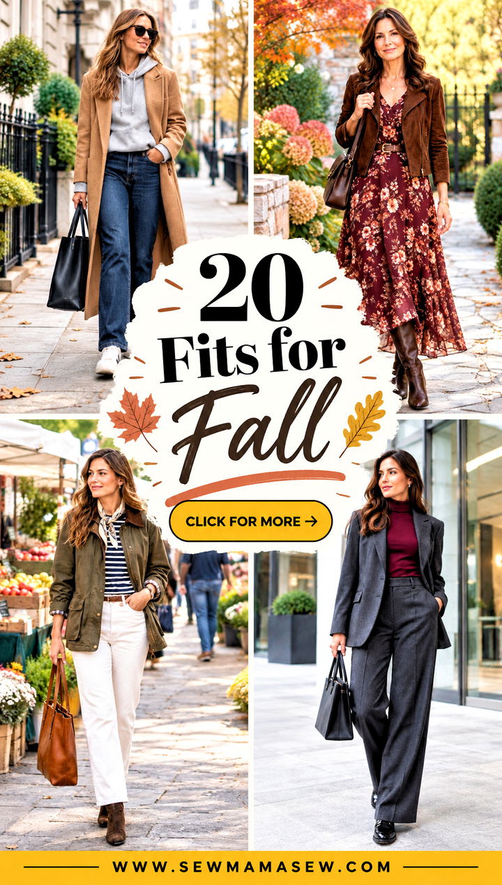 20 Fits for Fall for Cozy Effortless Cool-Weather Styling - 20 Fits for Fall for Cozy, Effortless Cool-Weather Styling