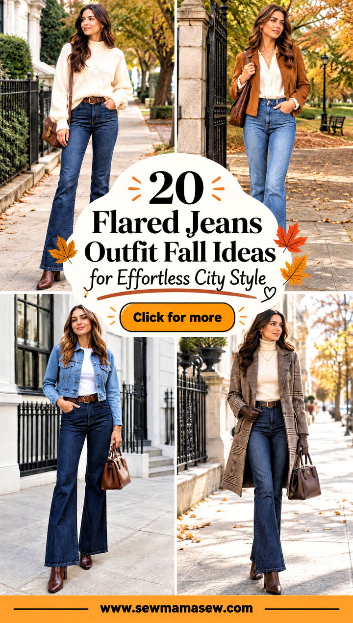 20 Flared Jeans Outfit Fall Ideas for Effortless City Style - 20 Flared Jeans Outfit Fall Ideas for Effortless City Style