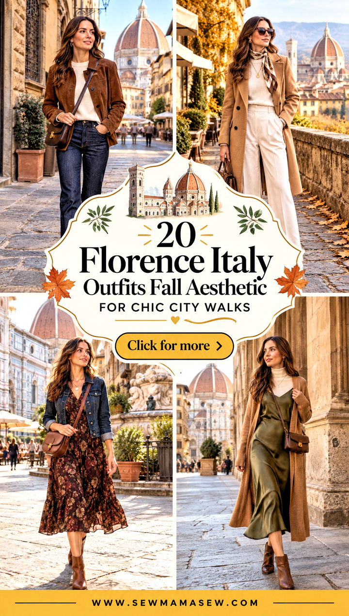 20 Florence Italy Outfits Fall Aesthetic for Chic City Walks - 20 Florence Italy Outfits Fall Aesthetic for Chic City Walks