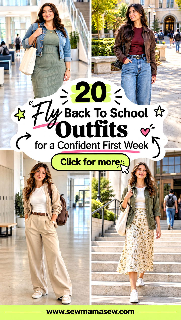 20 Fly Back To School Outfits for a Confident First Week - 20 Fly Back To School Outfits for a Confident First Week