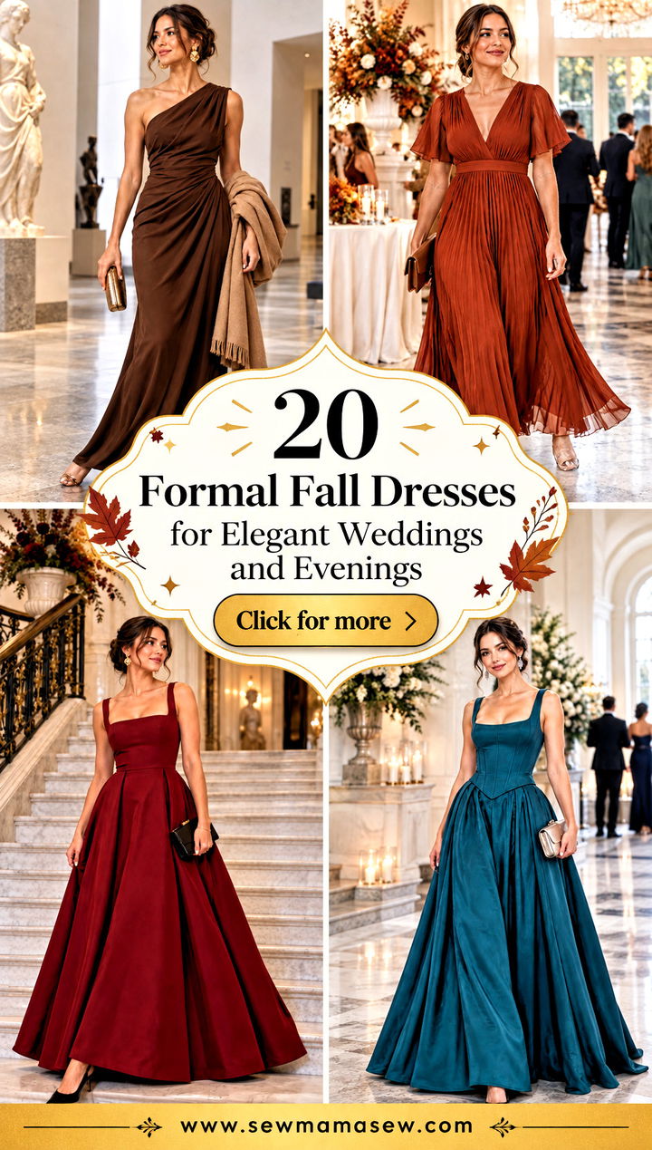20 Formal Fall Dresses for Elegant Weddings and Evenings - 20 Formal Fall Dresses for Elegant Weddings and Evenings