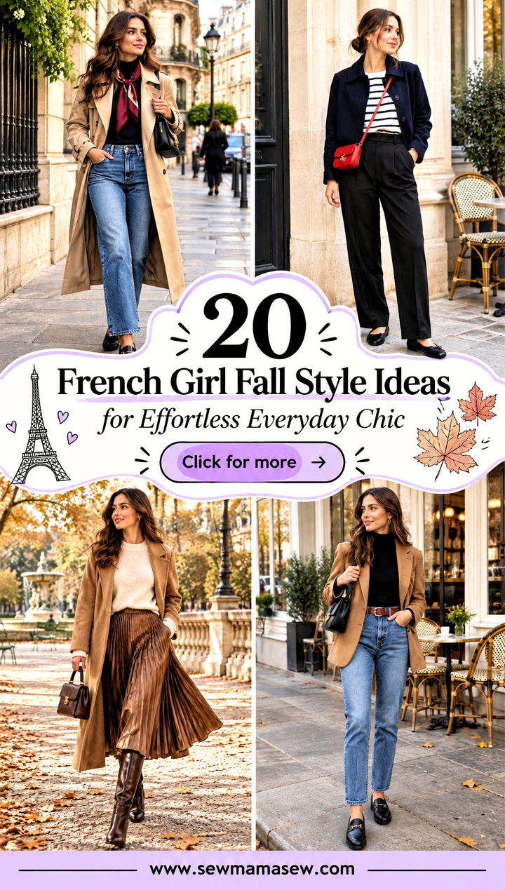 20 French Girl Fall Style Ideas for Effortless Everyday Chic - 20 French Girl Fall Style Ideas for Effortless Everyday Chic