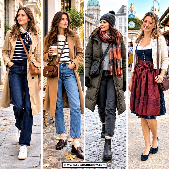 20 Germany Fall Travel Outfits for Cozy, Stylish City Trips