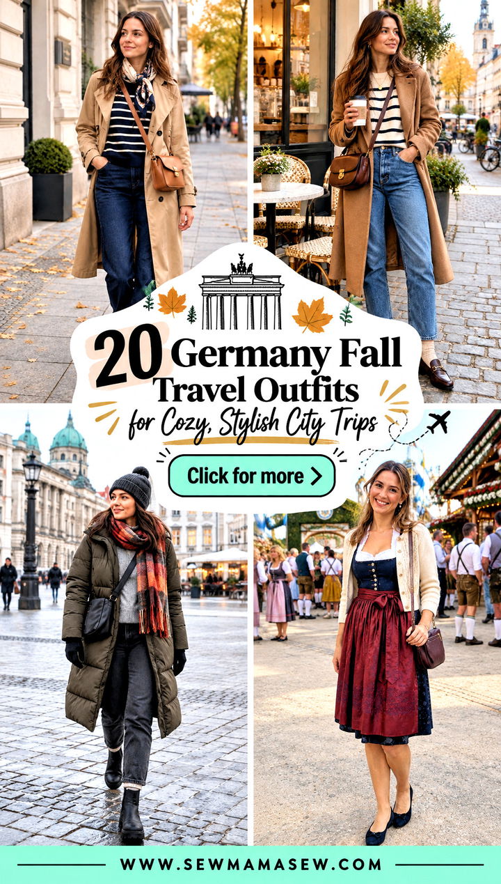 20 Germany Fall Travel Outfits for Cozy Stylish City Trips - 20 Germany Fall Travel Outfits for Cozy, Stylish City Trips