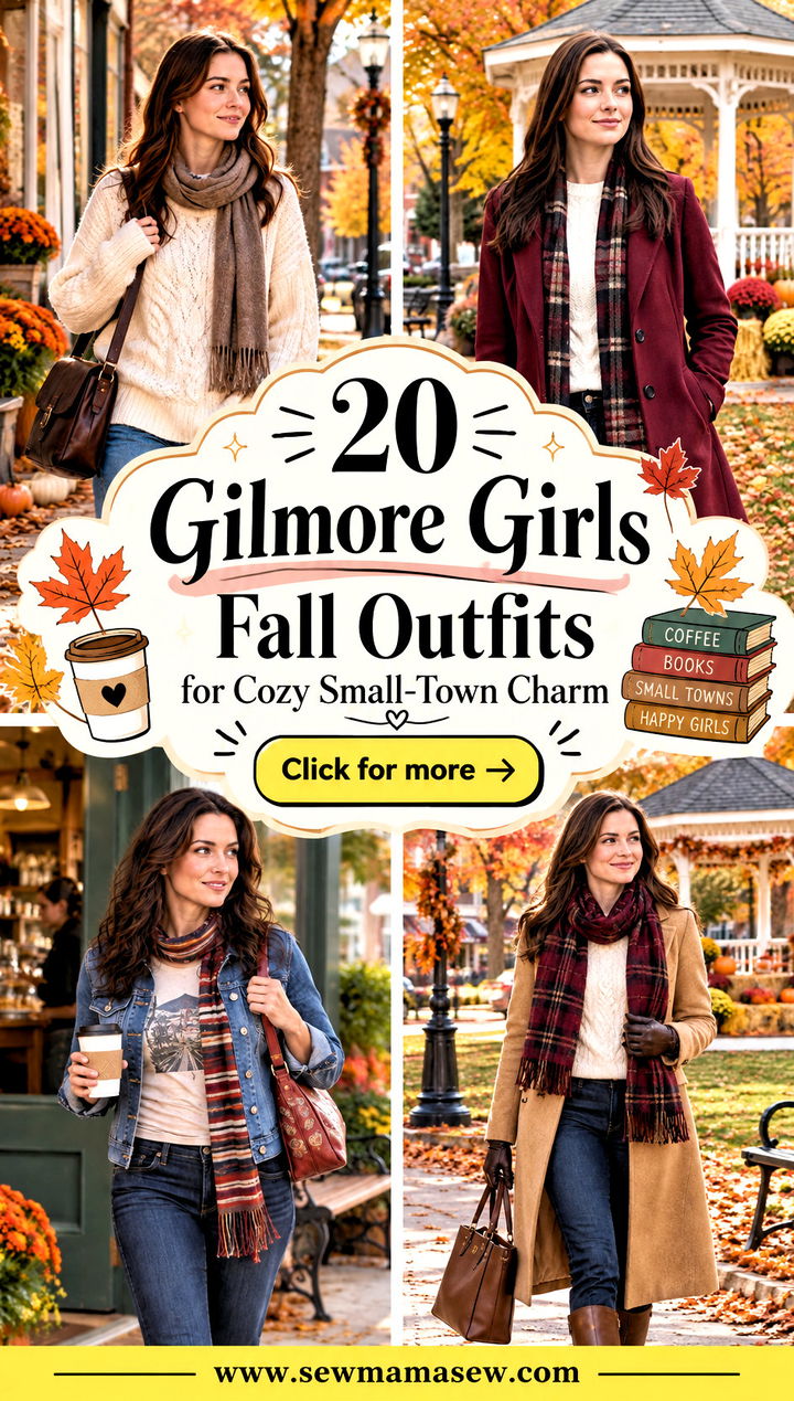 20 Gilmore Girls Fall Outfits for Cozy Small-Town Charm - 20 Gilmore Girls Fall Outfits for Cozy Small-Town Charm