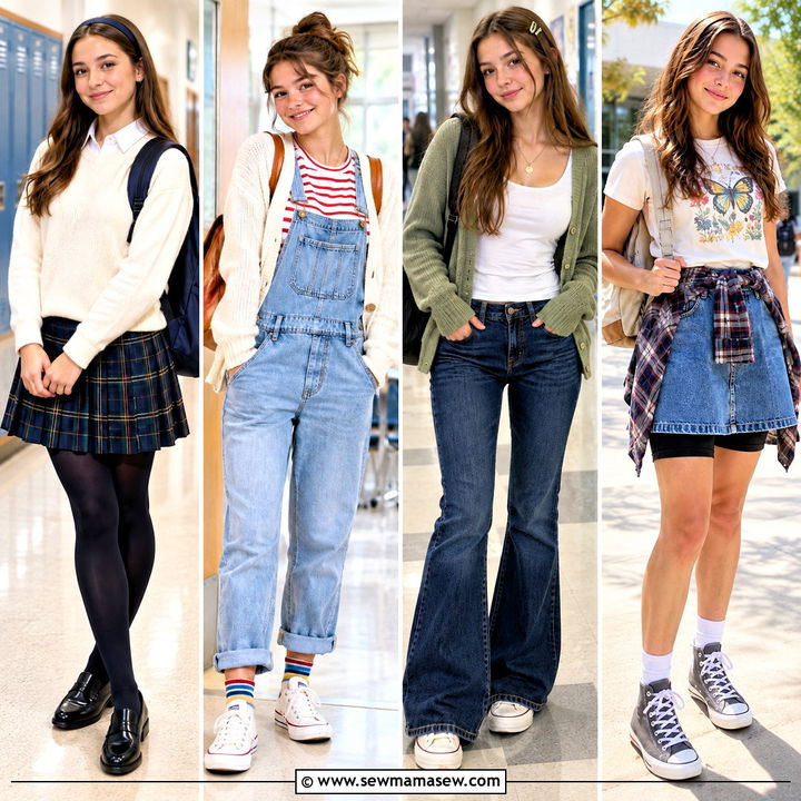 20 Girl Back To School Outfits for a Fun, Fresh First Week