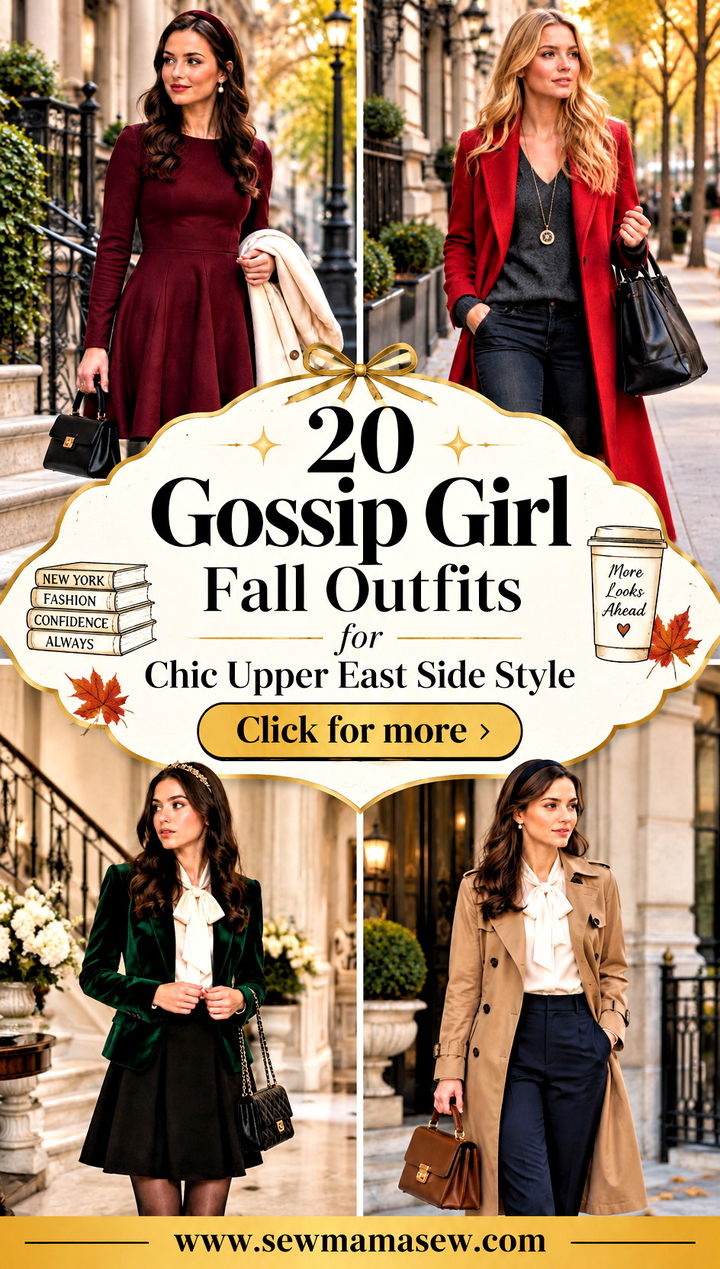 20 Gossip Girl Fall Outfits for Chic Upper East Side Style - 20 Gossip Girl Fall Outfits for Chic Upper East Side Style